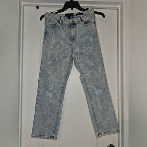 Kendall & Kylie Light Acid Wash Blue Jeans